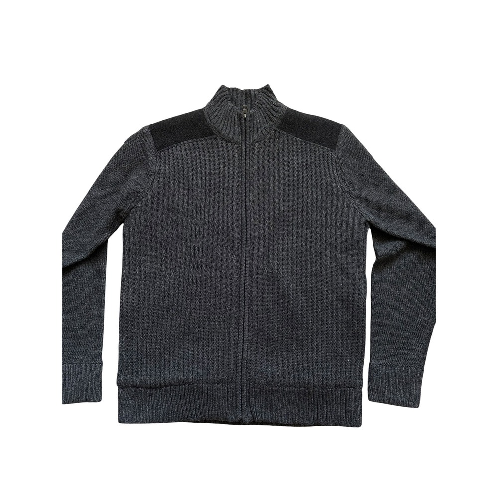 Workwear Weatherproof Sherpa Lined Zip Sweater Jacket Mens M Charcoal NWT